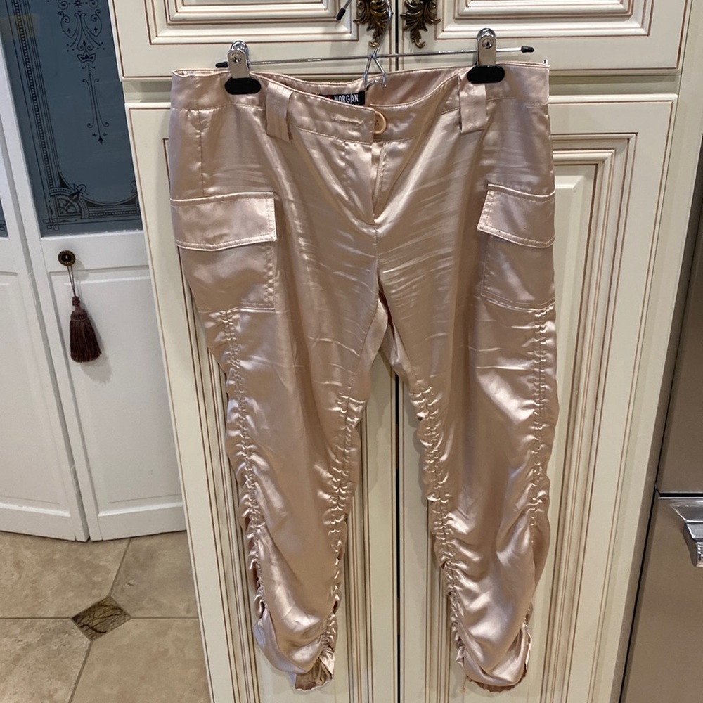 Morgan satin pants